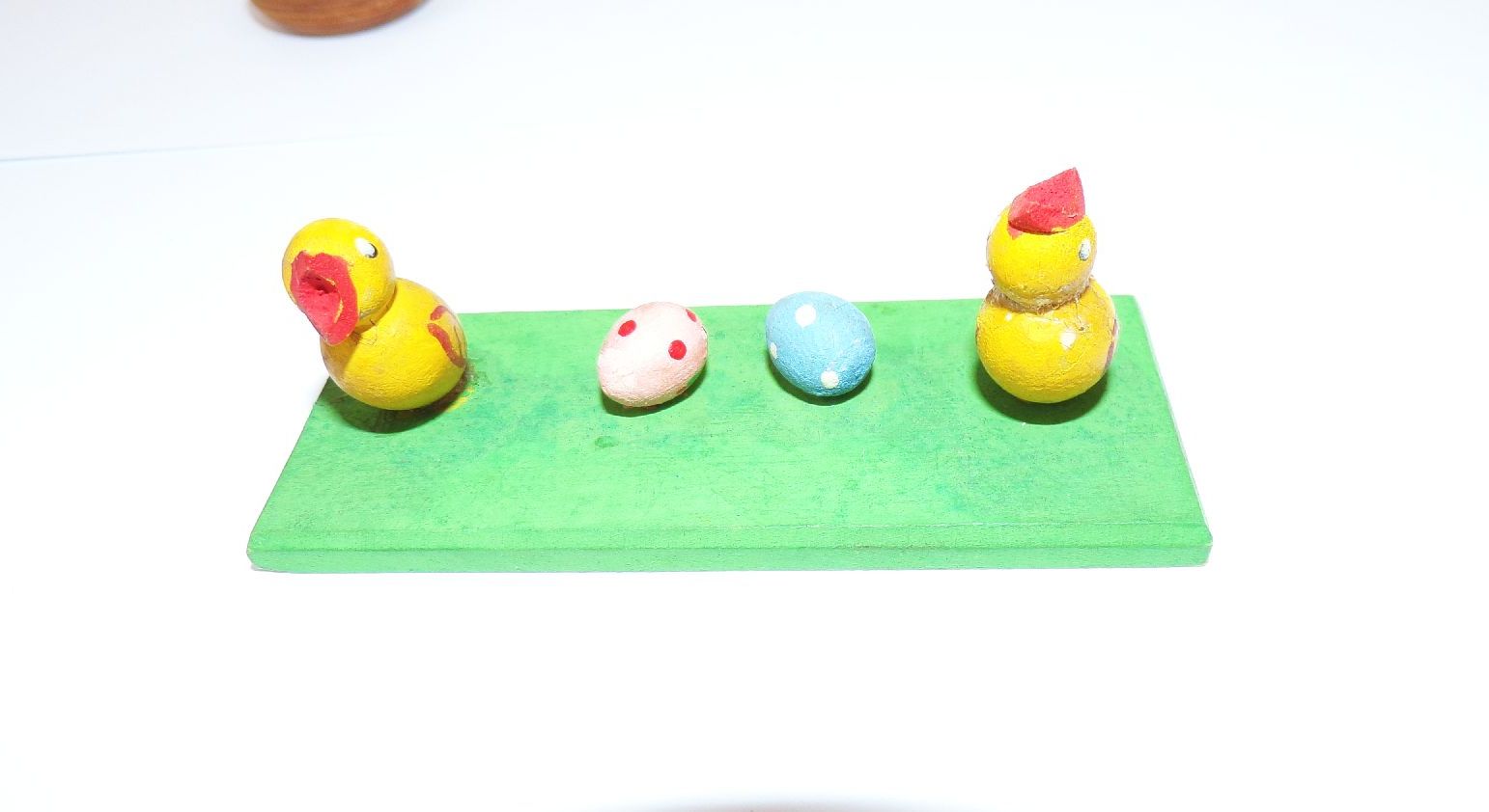 Lot Erzbirge Osterschmuck Küken Hasen Tischschmuck