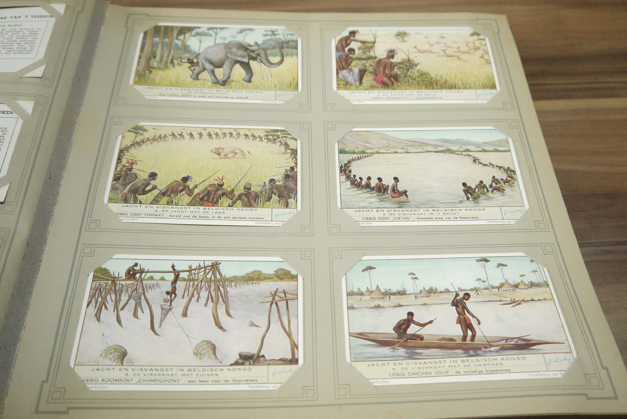 Liebig Album Chromo ca 50 Seiten 296 Karten Sammelbilder