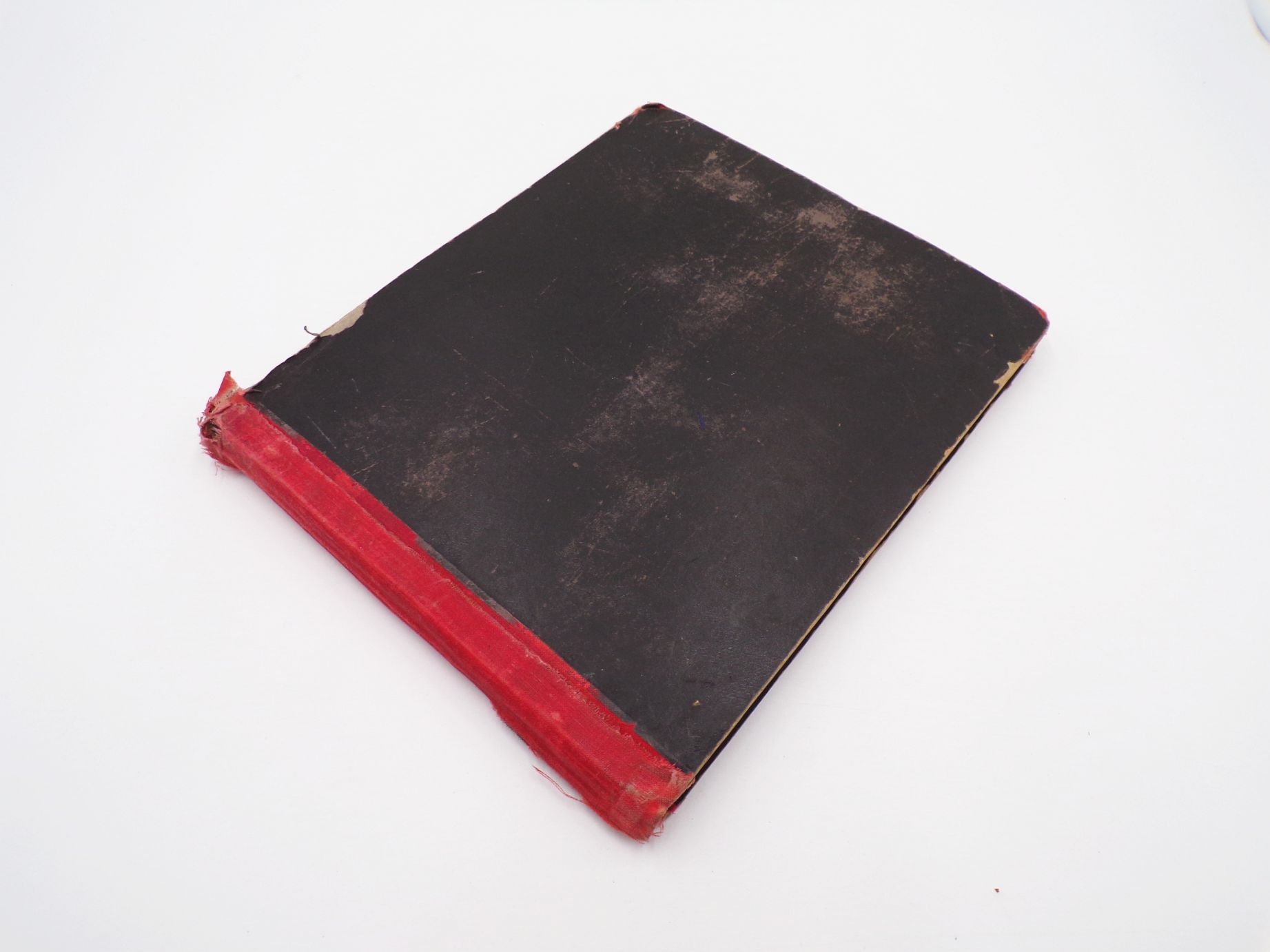 Monogramm Album um 1900 geprägte Papier Initialien 