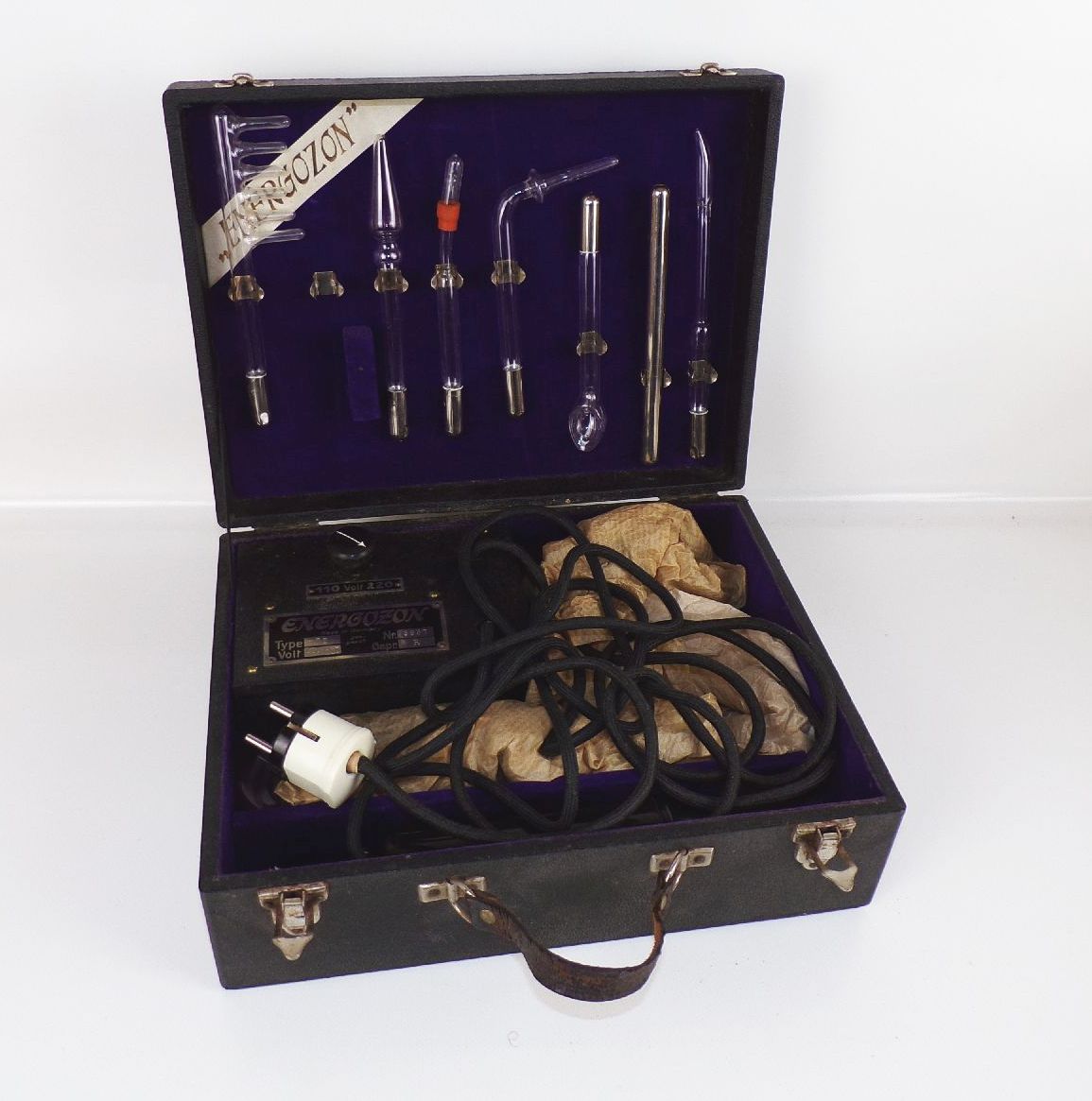 Alter Hochfrequenz Apparat Strahlenapparat Energozon Strahlapparat