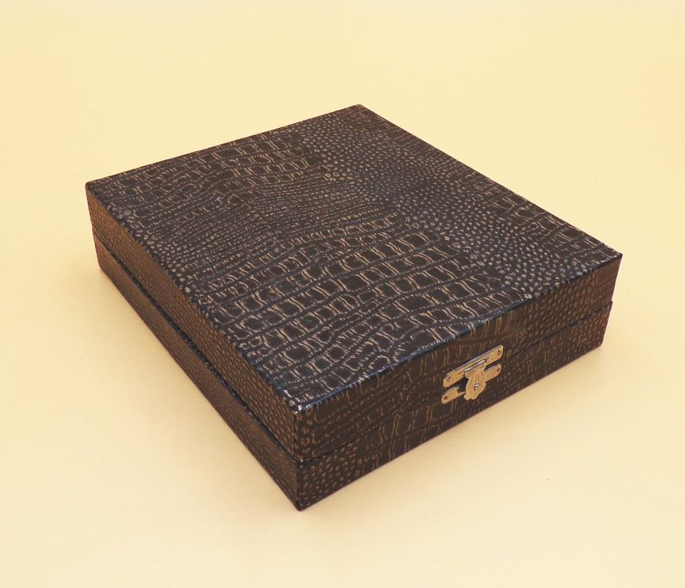 Alter Besteckkoffer leer Ersatzkoffer Box Aufbewahrung 