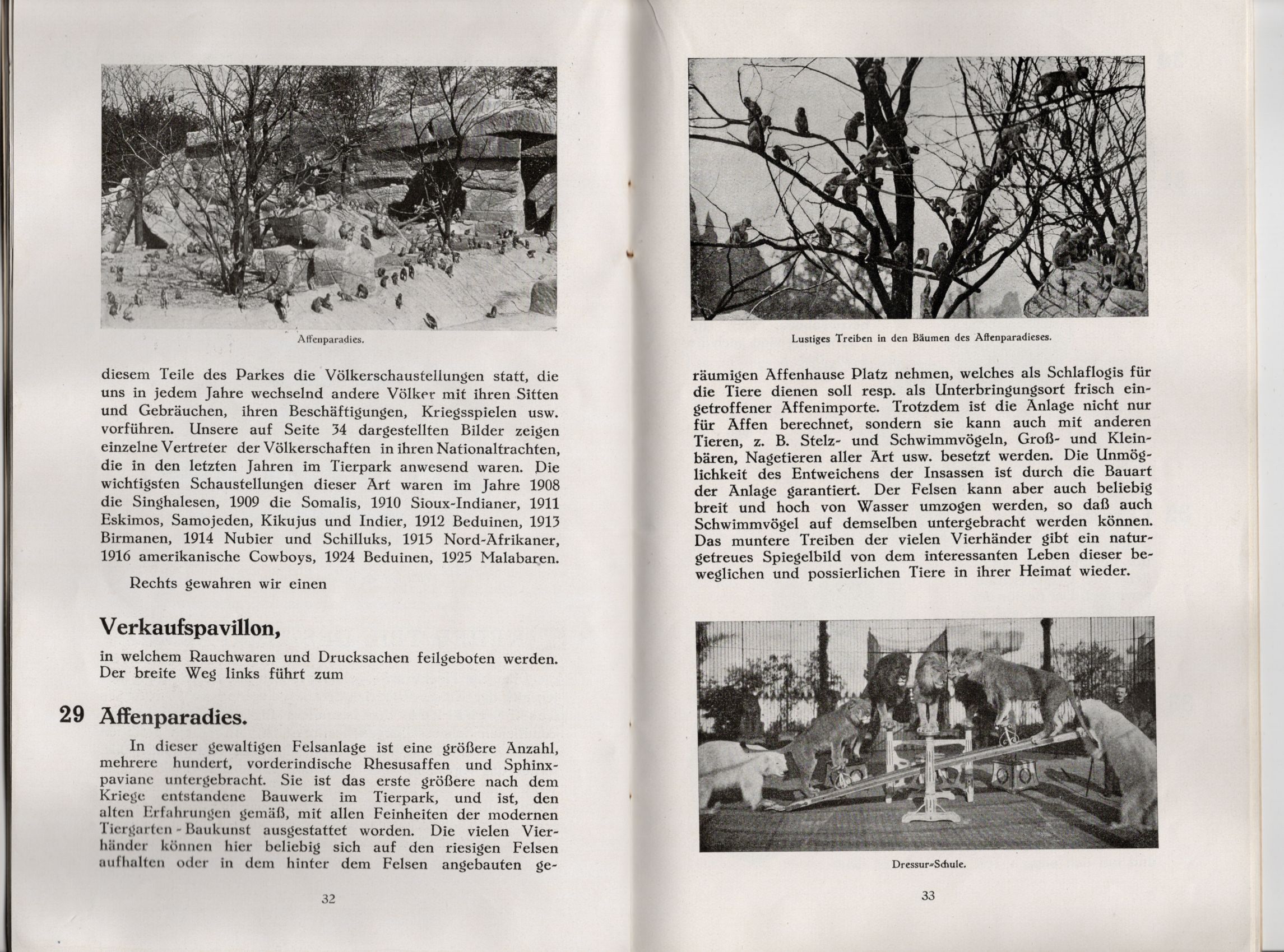 Führer durch Carl Hagenbeck Tierpark Stellingen Zoo