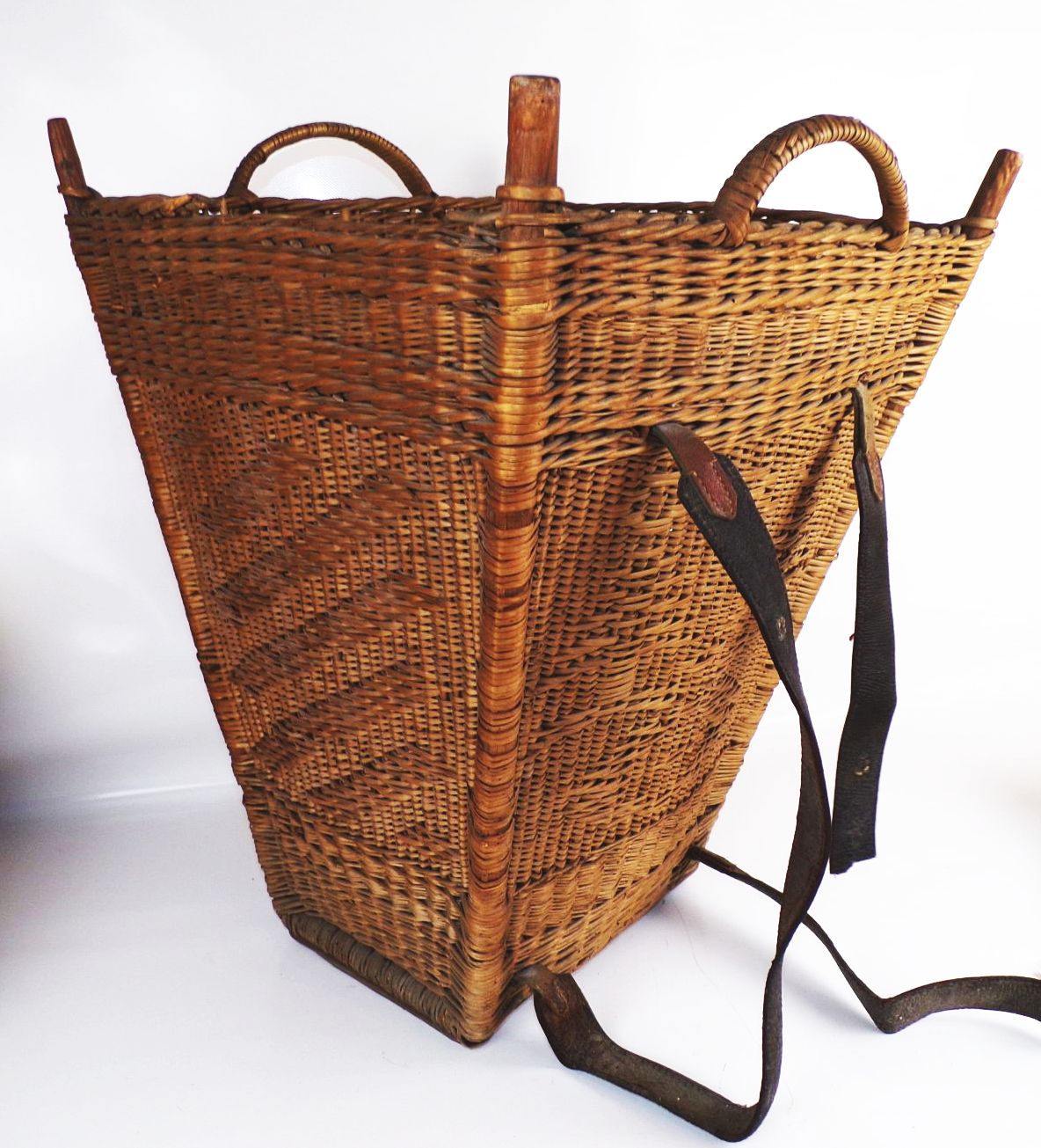 Alte Kiepe Korb Tragekorb Deko 