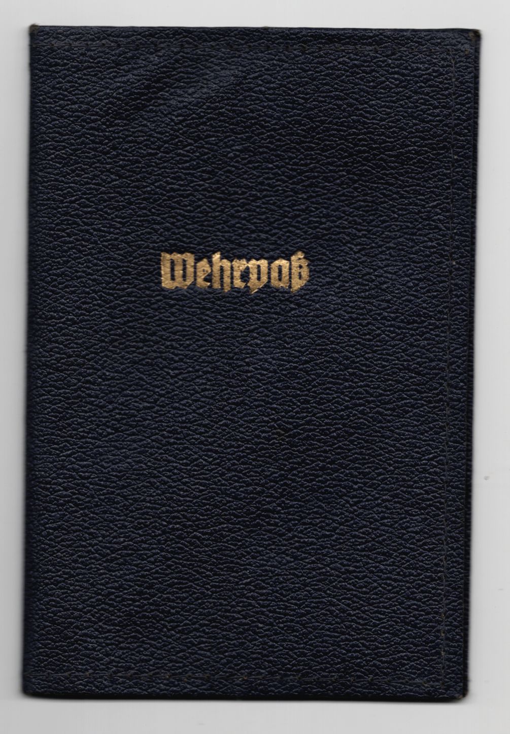 Wehrpaß Hülle blau wohl 1 Weltkrieg oder Reichswehr 