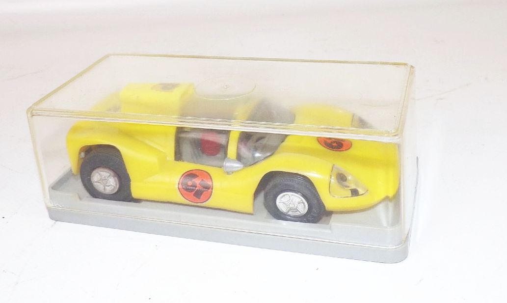 Prefo Rennauto Gelb Rennwagen Auto DDR Prefo Rennauto Gelb Rennwagen Auto DDR