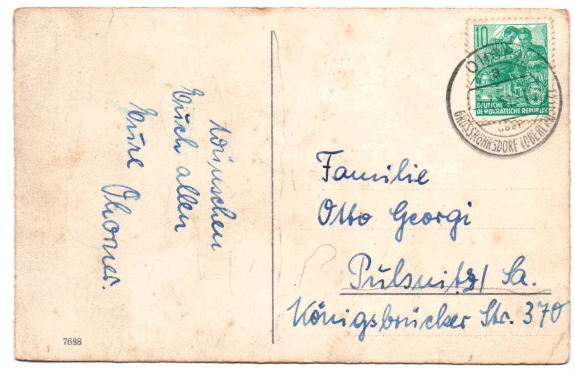 Ak Küken fährt Motorrad vermenschlicht Fröhliche Ostern 1961