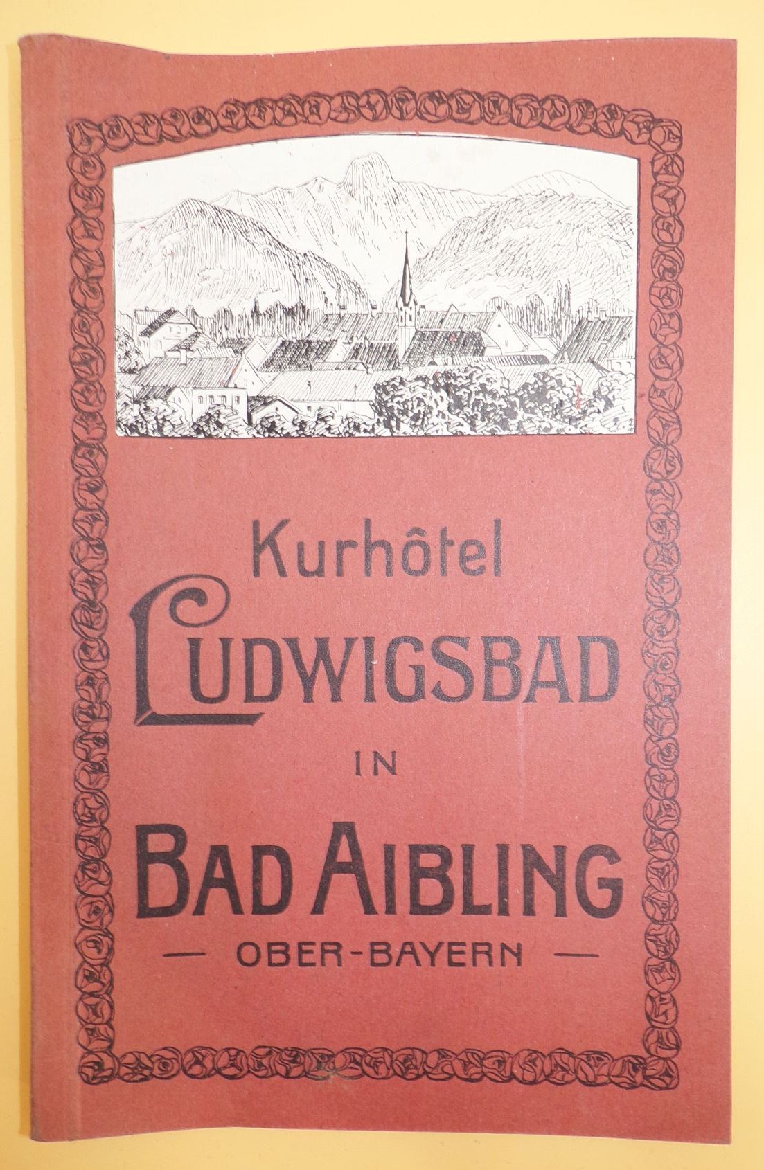 Kurhotel Ludwigsbad in Bad Aibling Oberbayern 1915
