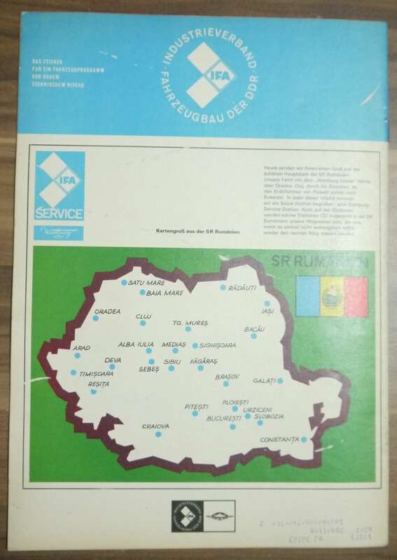 Beurteilung Polski Fiat 125 P KFT Zeitschrift DDR August 1969 Wartburg Tourist