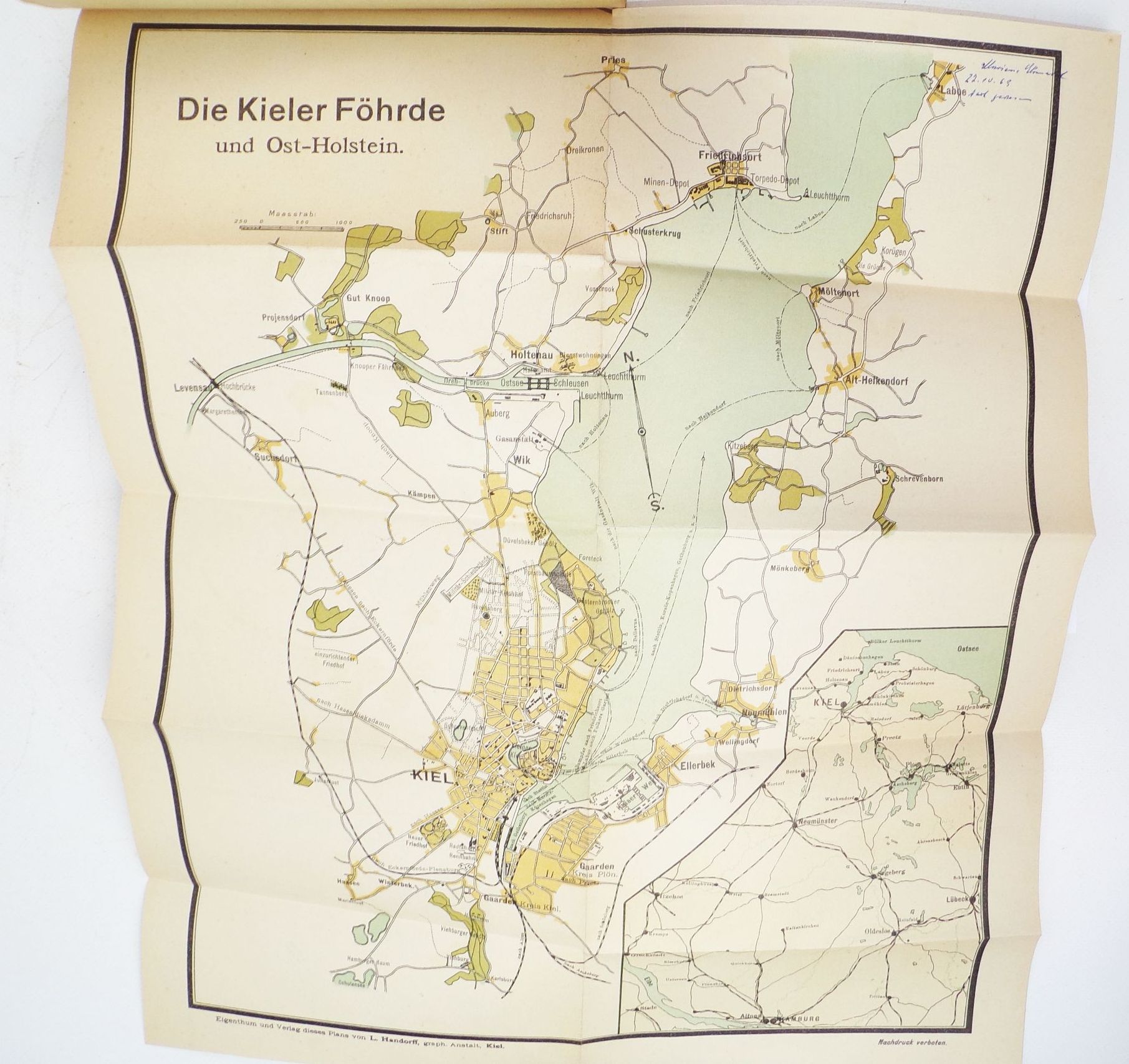 Kiel und Umgebung 1899 Reiseführer 