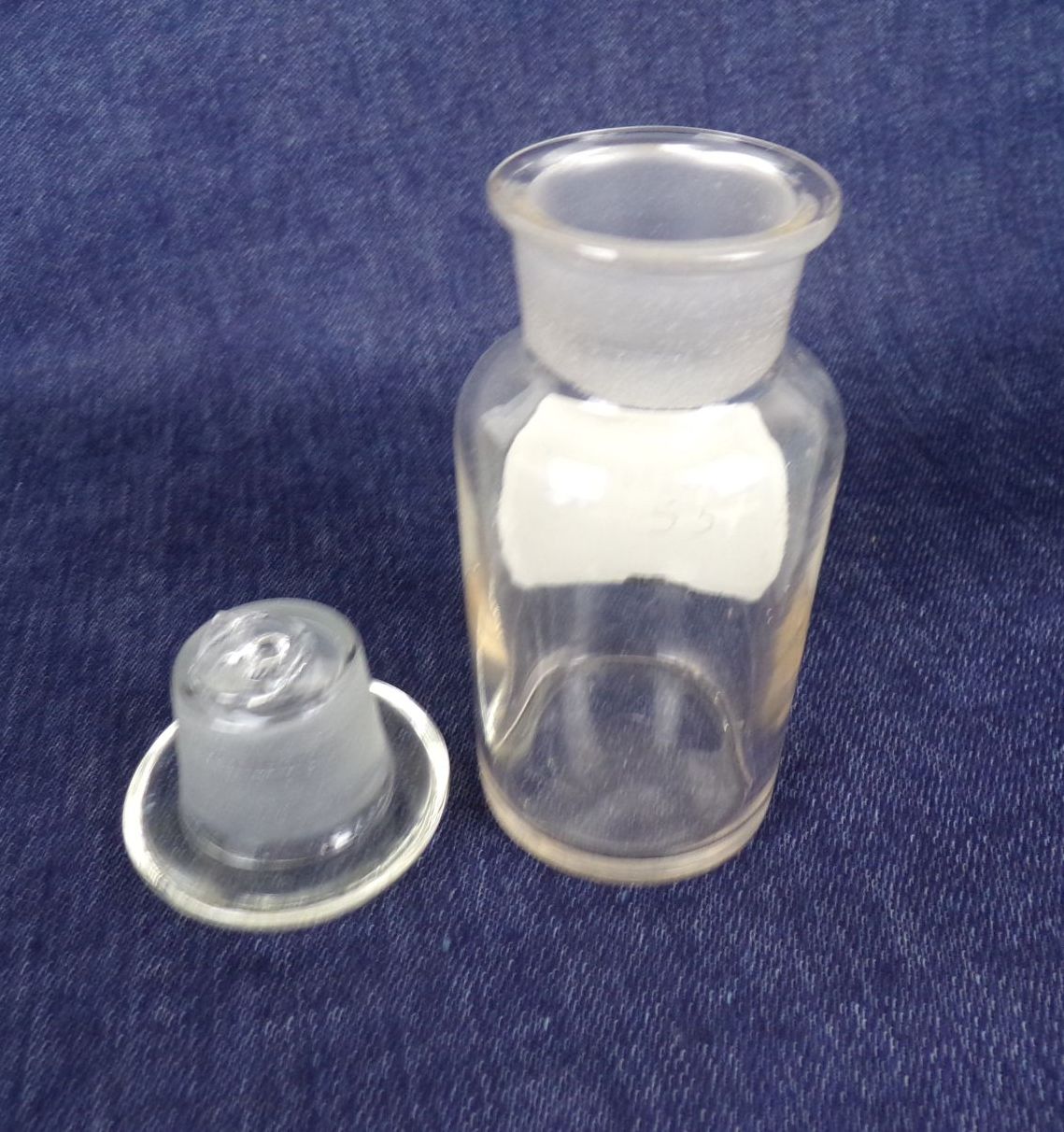 Altes Apothekergefäß Vorratsgefäß Deko Apothekerflasche Glas