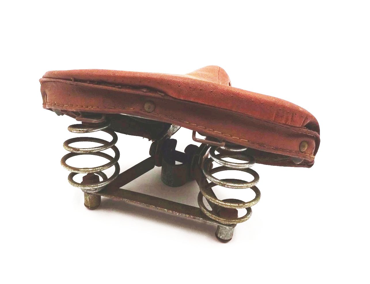 Alter Fahrradsattel Mühlhausen DDR Diamant Mifa Grau Feder Sattel Oldtimer Alter Fahrradsattel Mühlhausen DDR Diamant Mifa Grau Feder Sattel Oldtimer