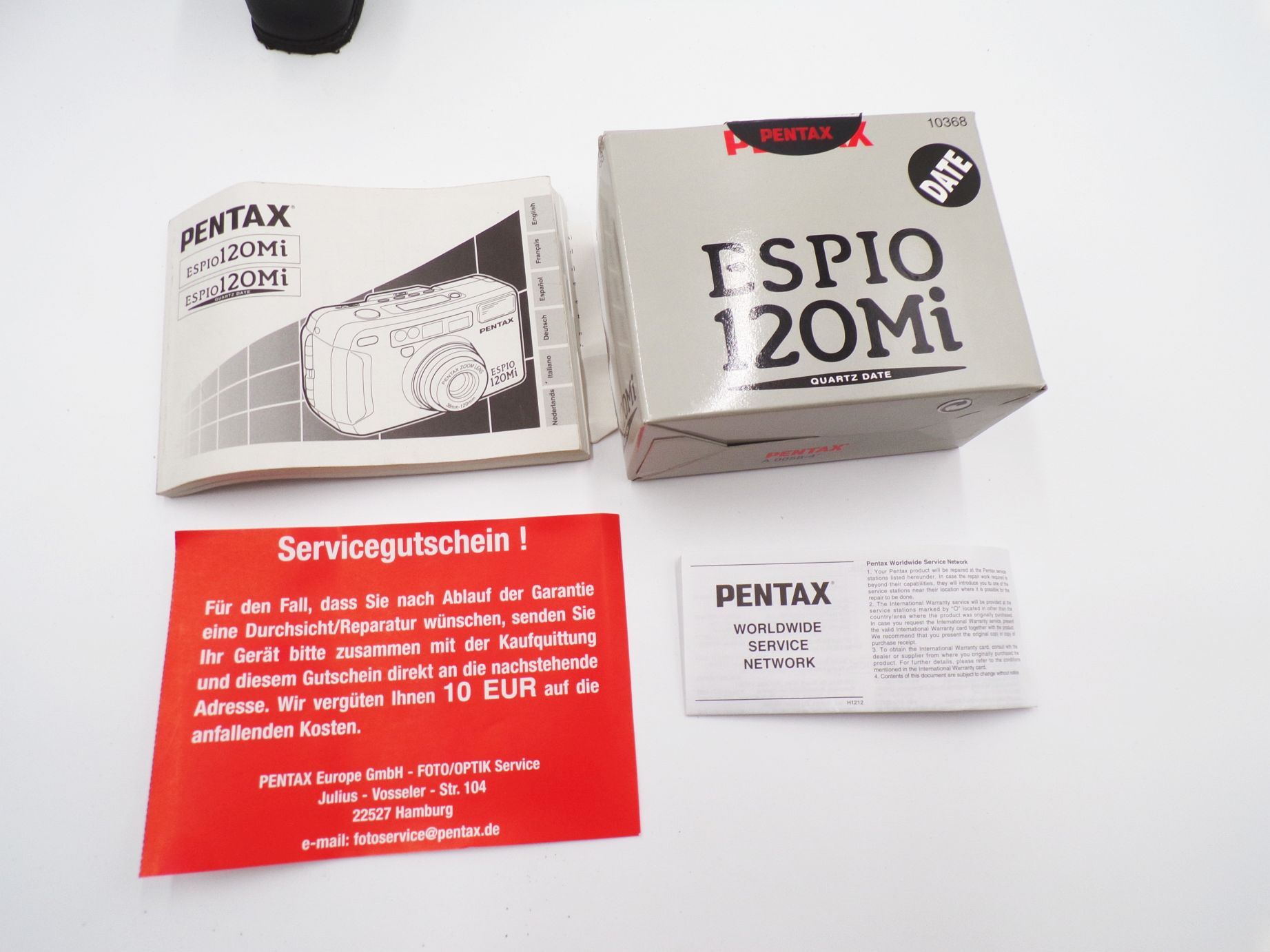 Pentax ESPIO 120Mi Kompaktkamera 2 Stück 