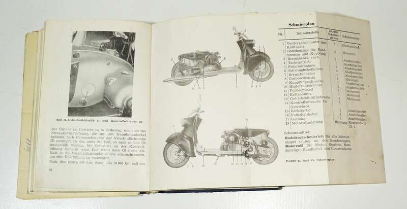 Betriebsanleitung für Stadtroller Berlin SR59 Ausgabe 1959 Original