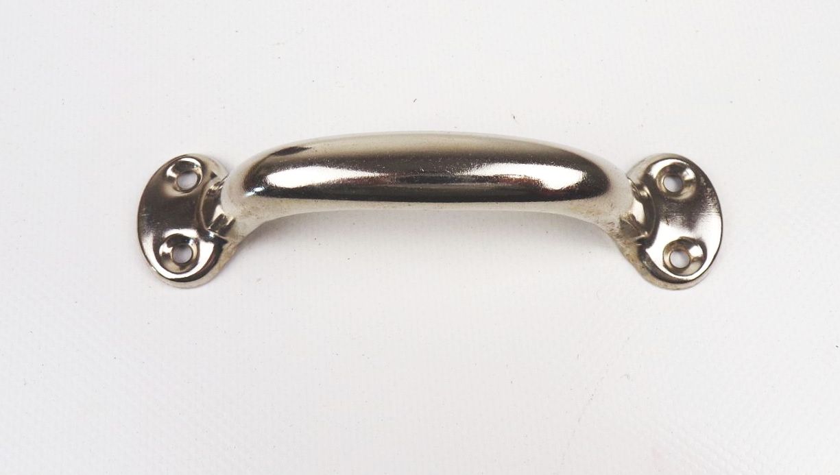 Alter Metallgriff 120 mm Griff Schubladengriff Möbelbeschlag DDR