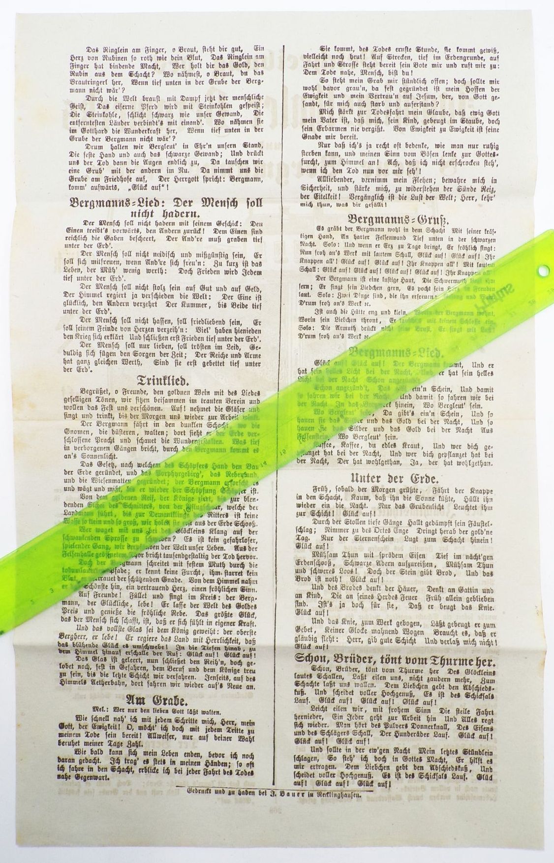 Beschreibung des Joachimsthaler Bergwerks Jachymov Joachimsthal Böhmen