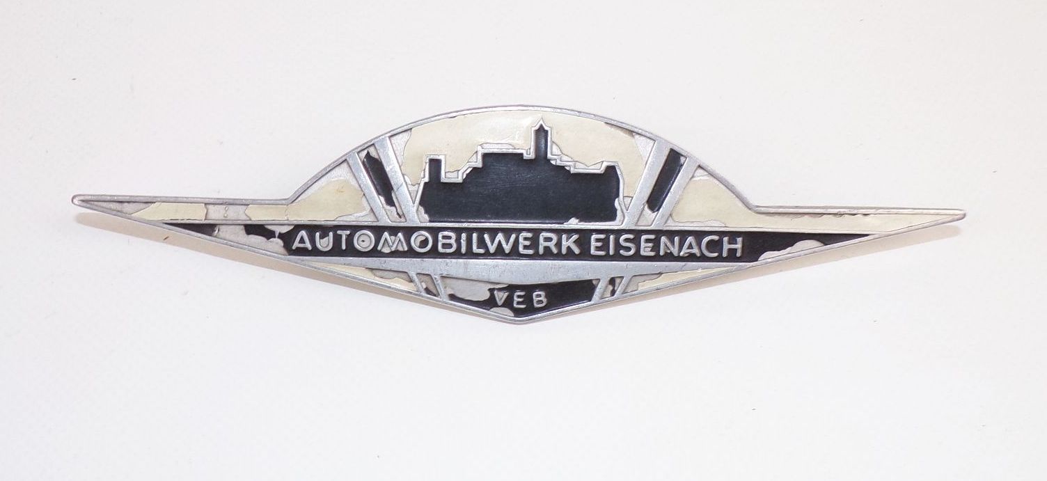 Automobilwerke Eisenach VEB DDR Auto PKW Oldtimer Schild Emblem