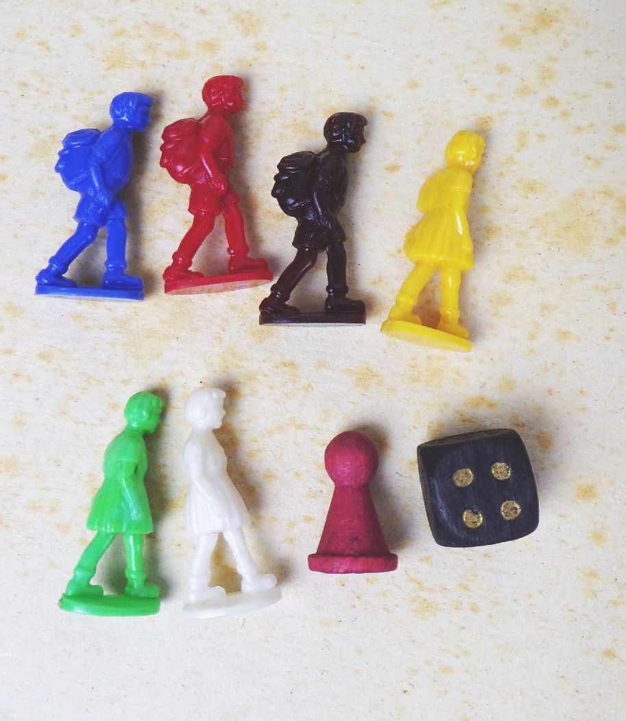 Wer sucht mit uns Insekten Ein lehrreiches Spiel Marianne Drechsel Flechsig 1950 er 