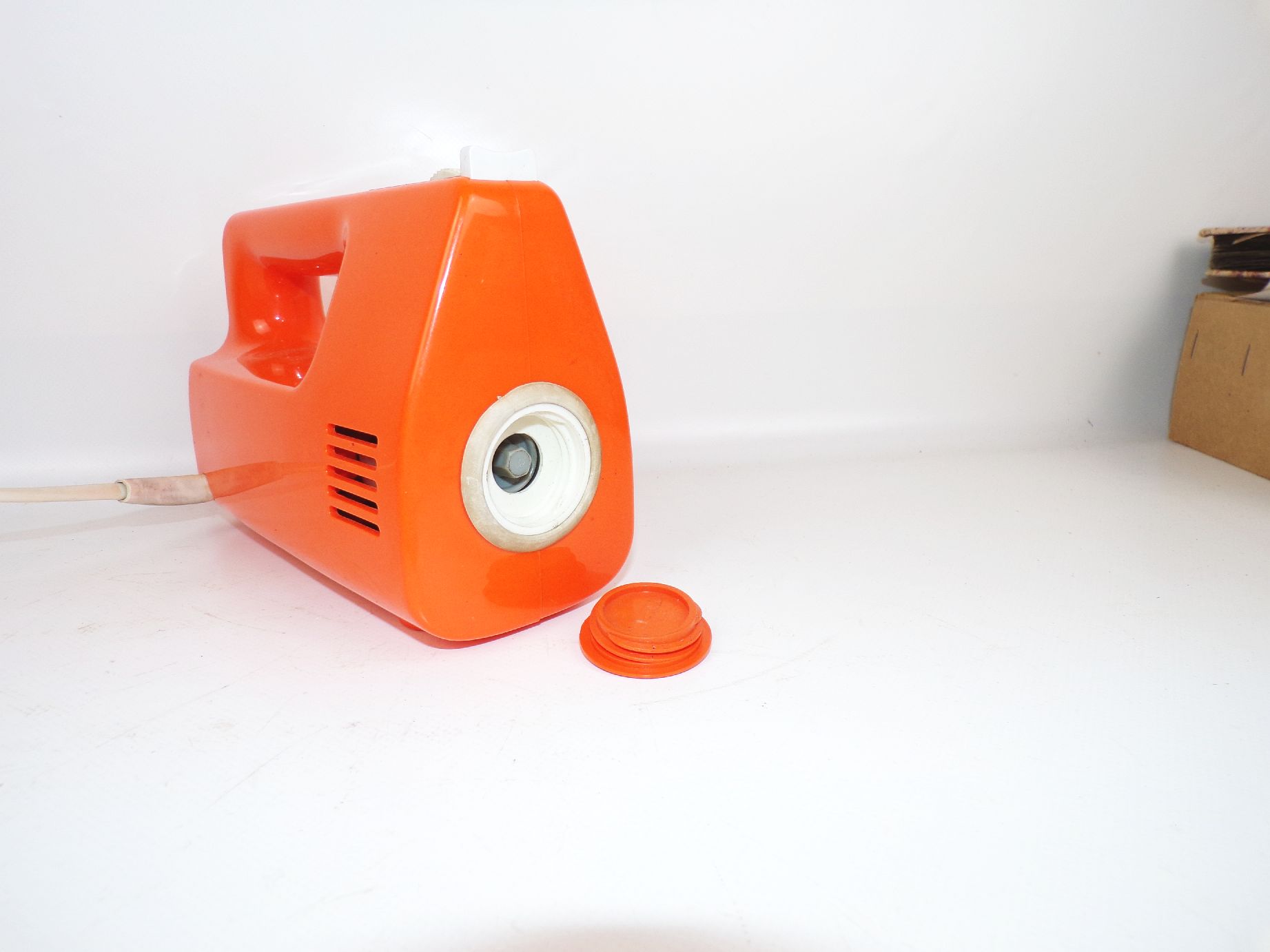 DDR RG28s orange Mixer Handrührgerät Schneebesen 