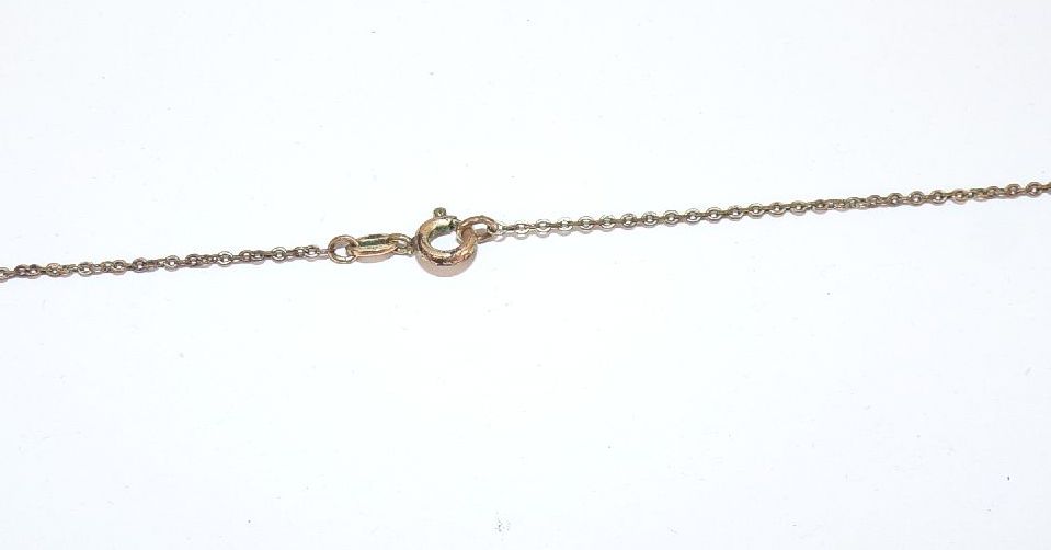 Jugendstil Halskette Zierlich Gold Double Vintage Kette