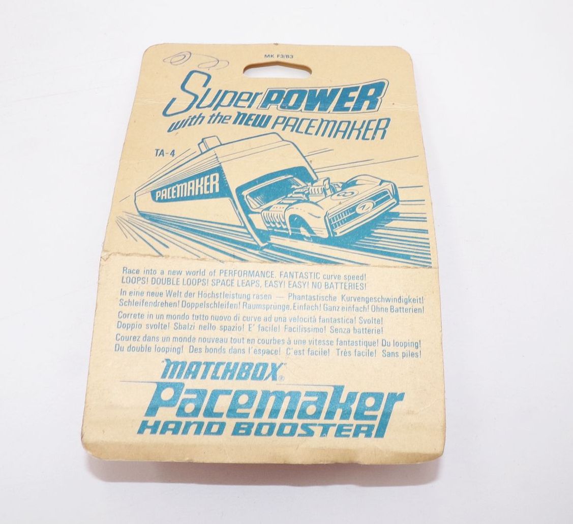 Matchbox Racing Mini 29 OVP Blister Vintage