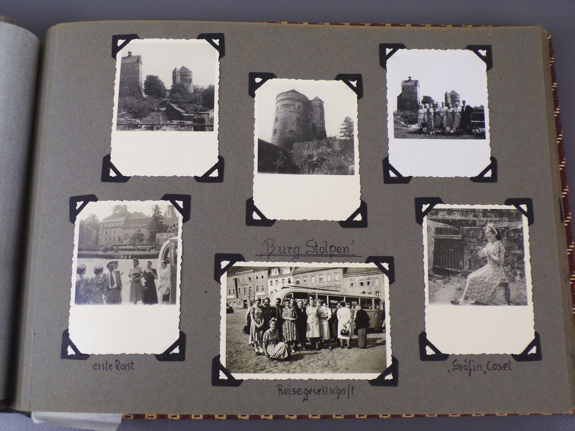 Fotoalbum Reise Urlaub DDR 1950 bis 1953 mit 252 Fotos Fotoalbum Reise Urlaub DDR 1950 bis 1953 mit 252 Fotos