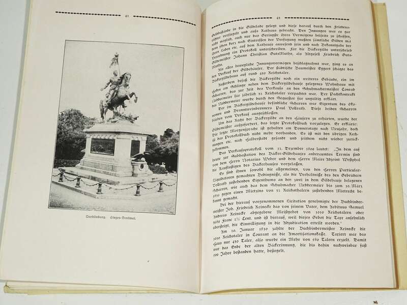 Bäcker Pfefferküchler Konditor Innung 75 Jahre Quedlinburg 1928