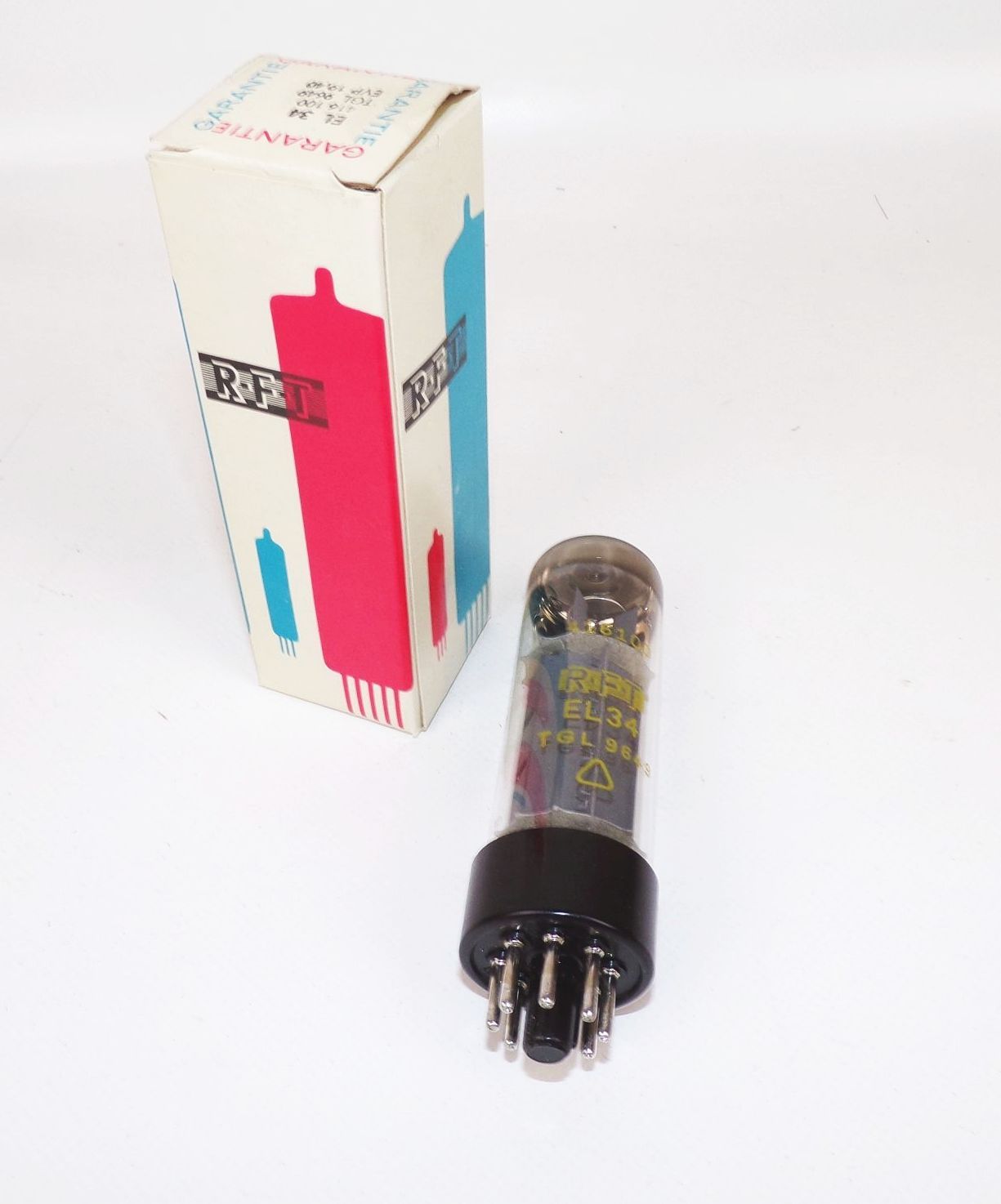 EL34 RFT Röhre New Old Stock Radioröhre unbenutzt in OVP tube 