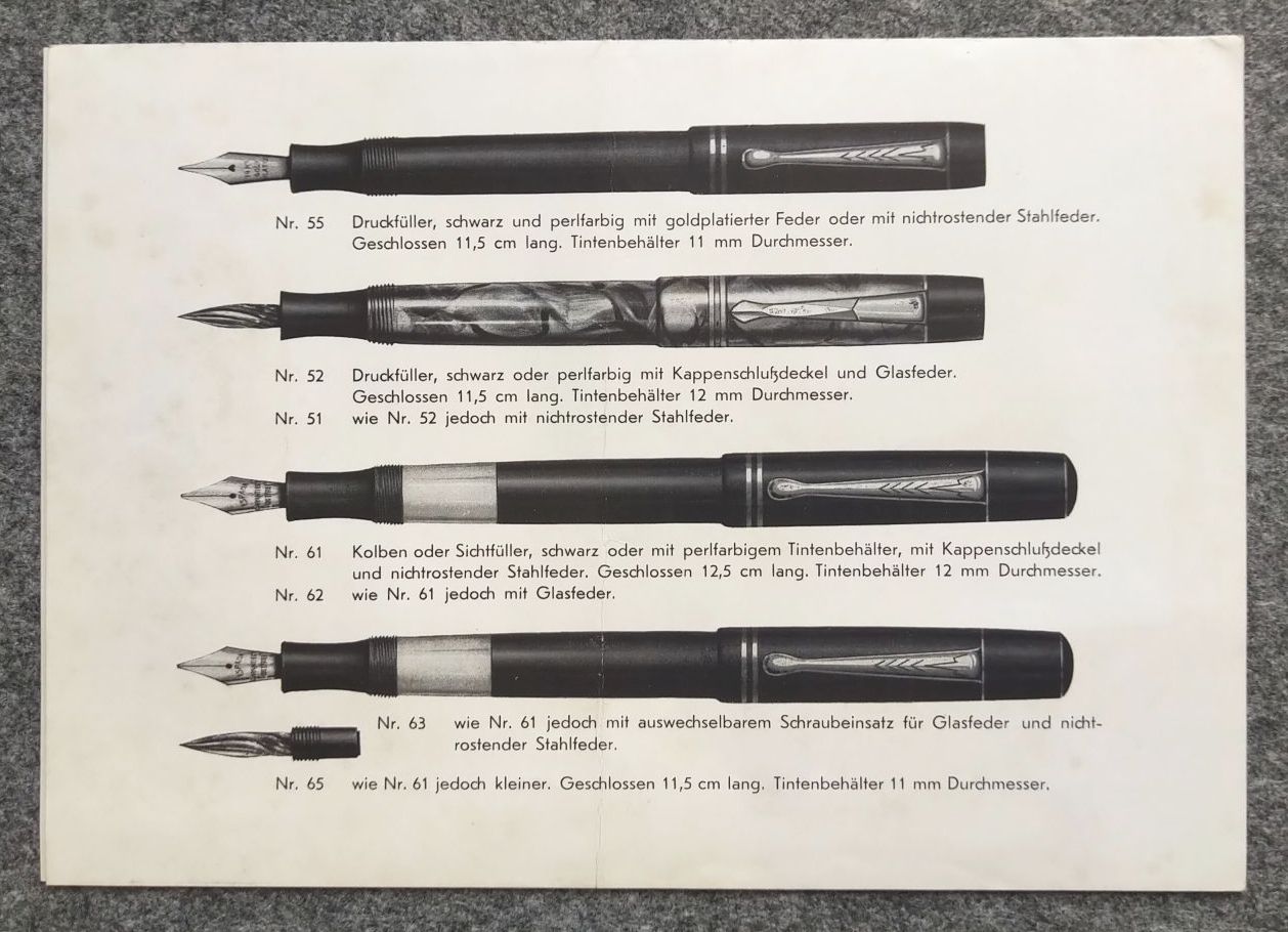 Prospekt Emil Schneider Darmstadt Schreibwaren mit Preisliste Prospekt Emil Schneider Darmstadt Schreibwaren mit Preisliste
