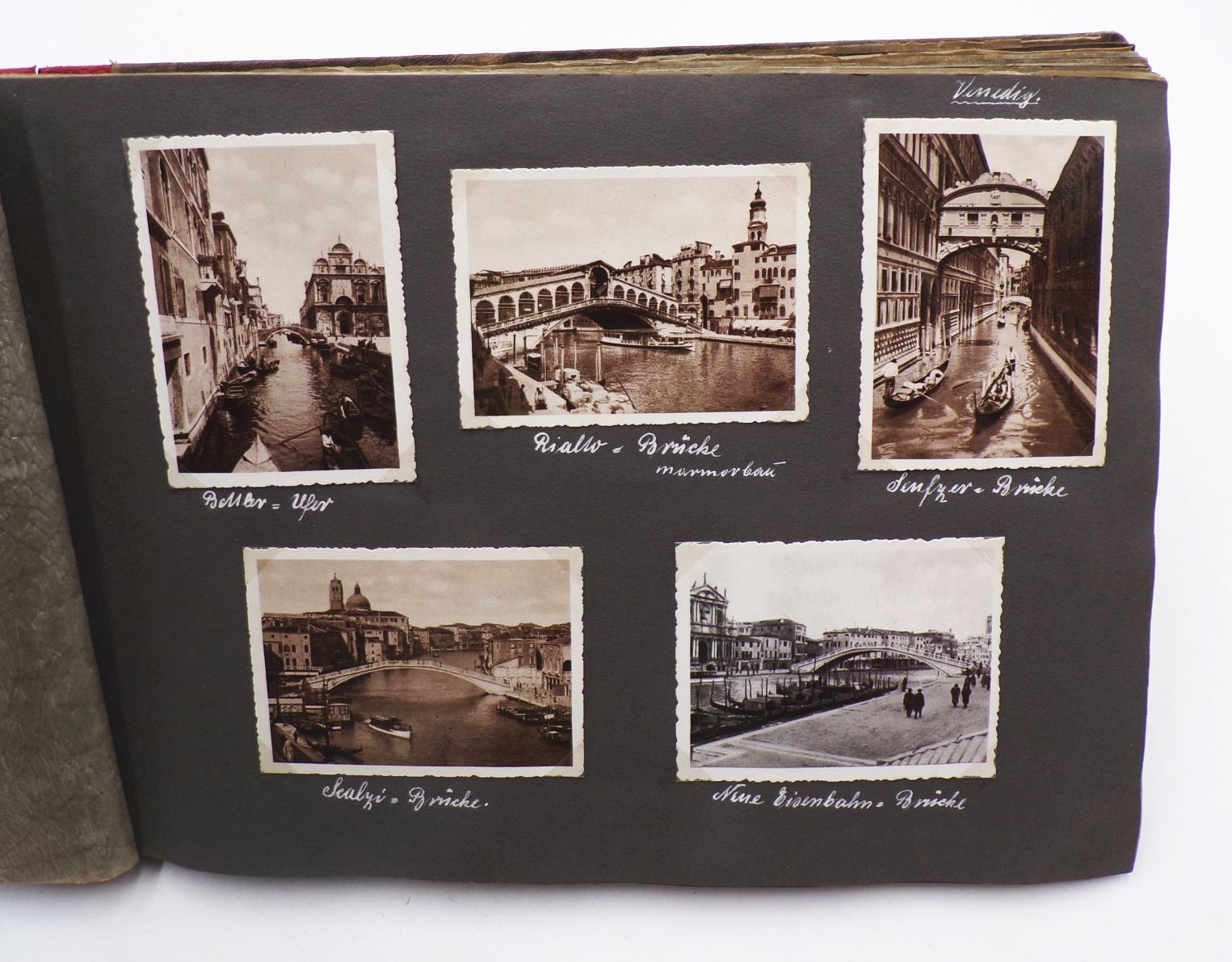 Fotoalbum Wilhelm Gustloff Italien Griechenland 1938