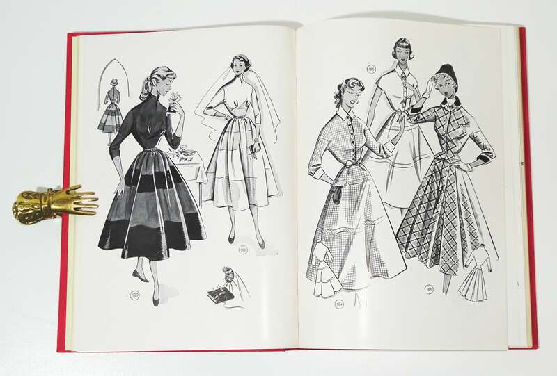 Das Weltmaß Zuschneiden Mode Vintage 1956 Schneider Handarbeit