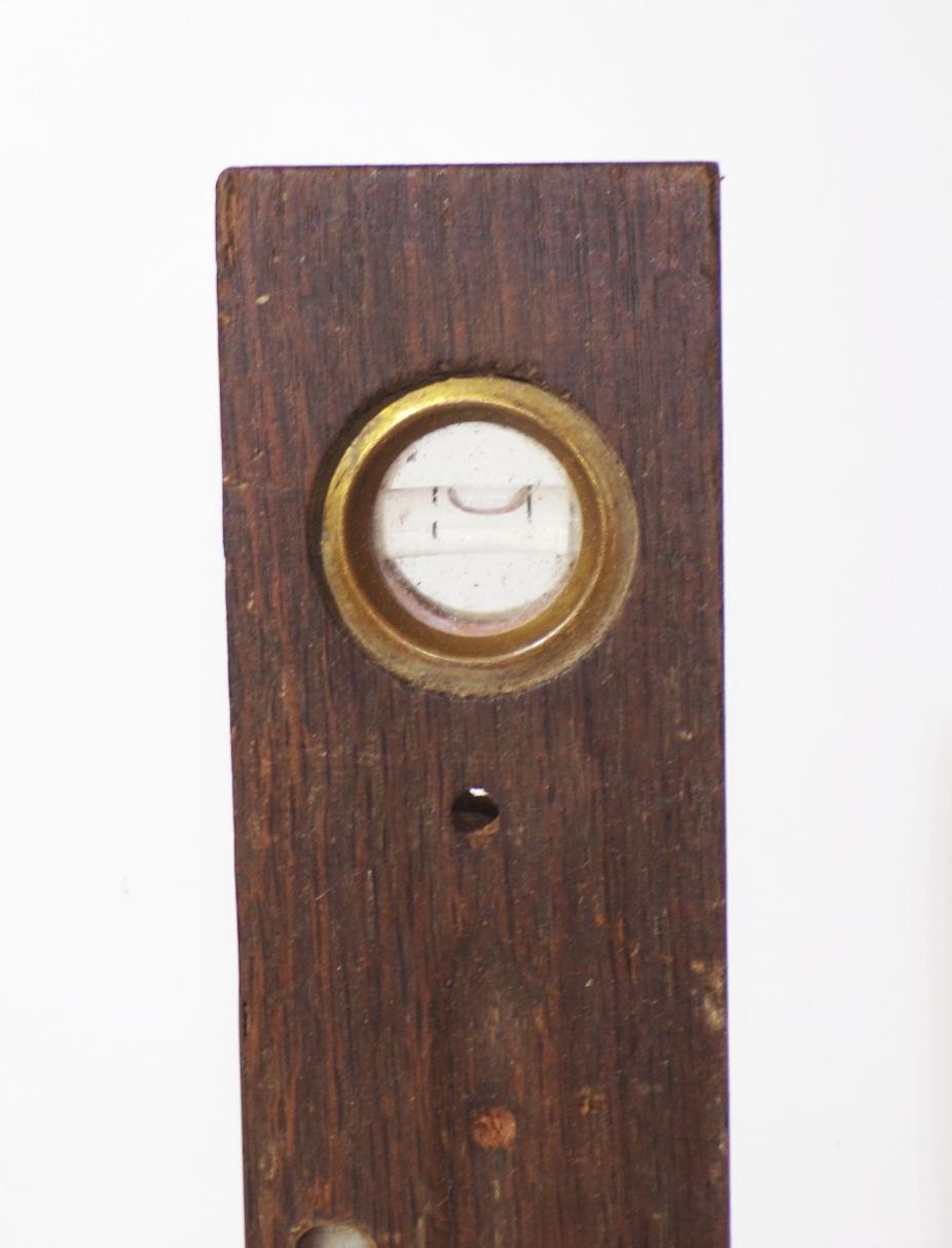 Alte Norma Wasserwaage Werkzeuge Holz Messing