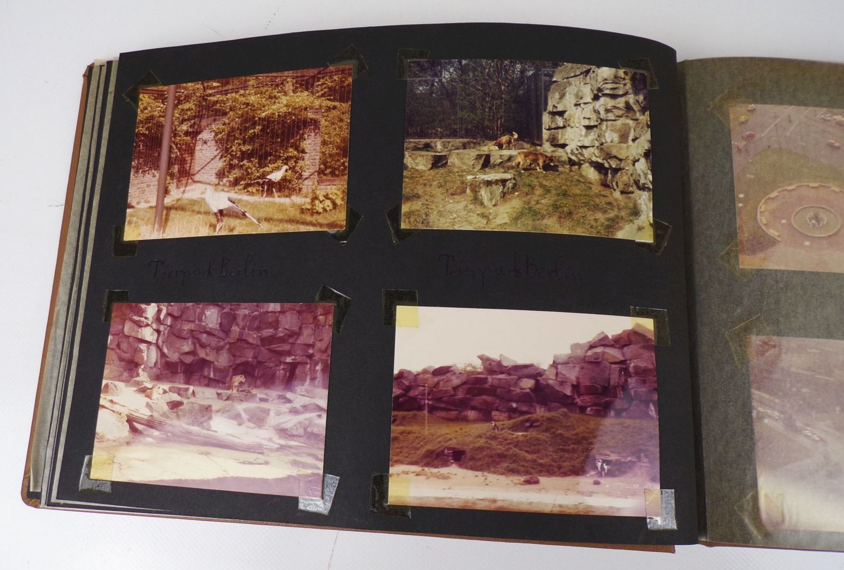 2 x Fotoalbum Ost Berlin DDR 1980er Vintage GDR Fotos