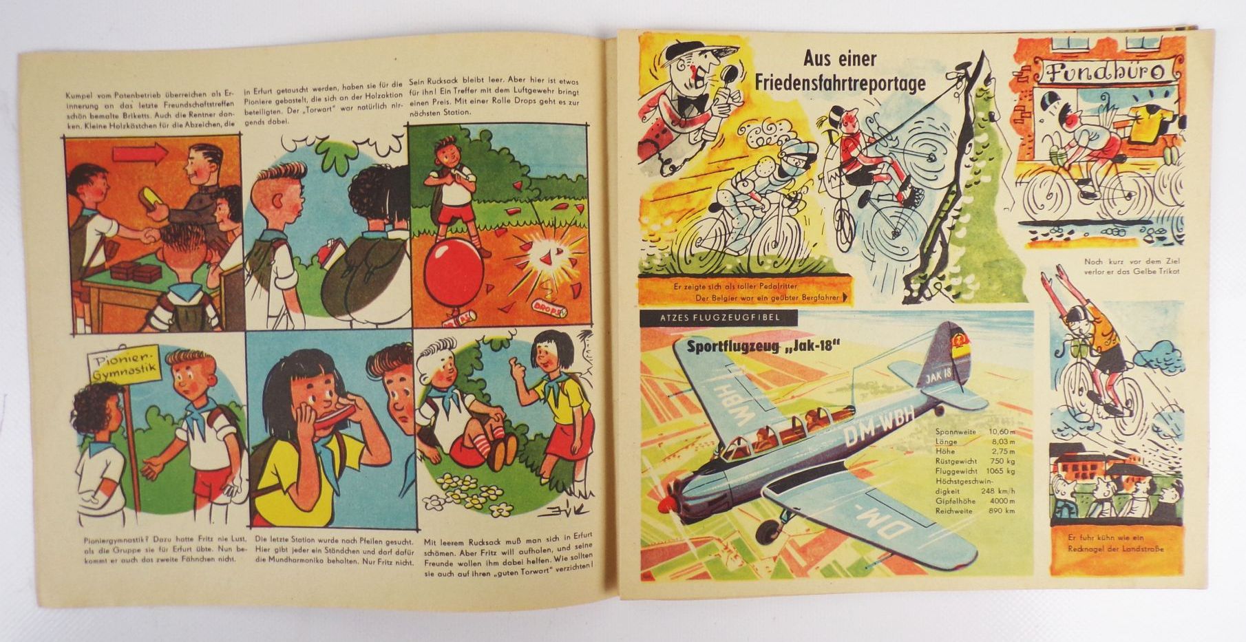 Atze Jahrgang 1961 Nummer 5 Kinder DDR Zeitschrift Pioniertreffen