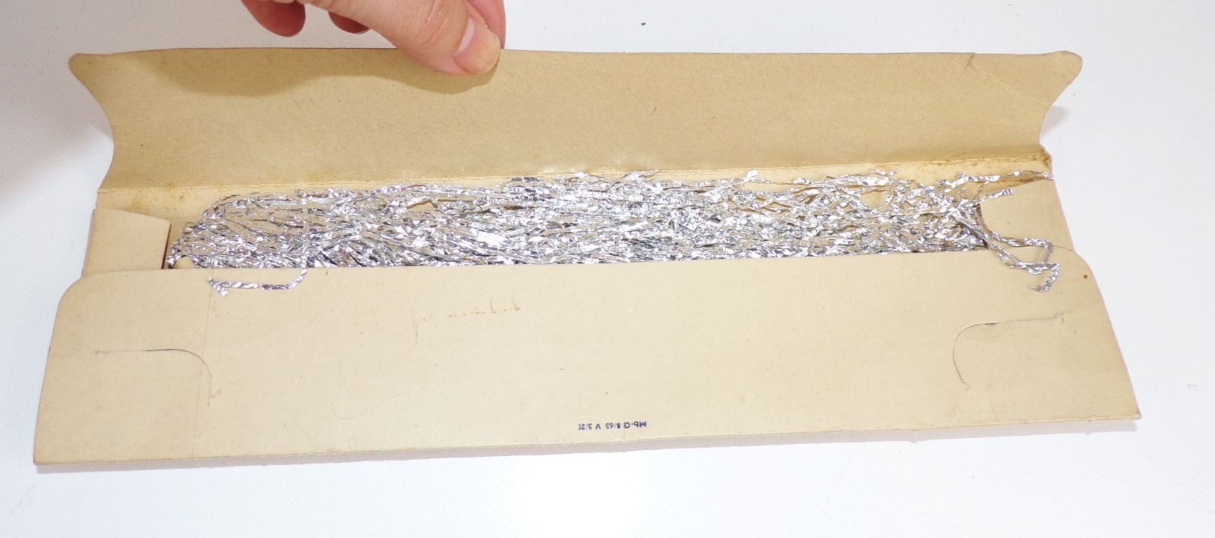 6 x DDR Lametta Weihnachtsschmuck Christbaumschmuck Vintage 6 x DDR Lametta Weihnachtsschmuck Christbaumschmuck Vintage