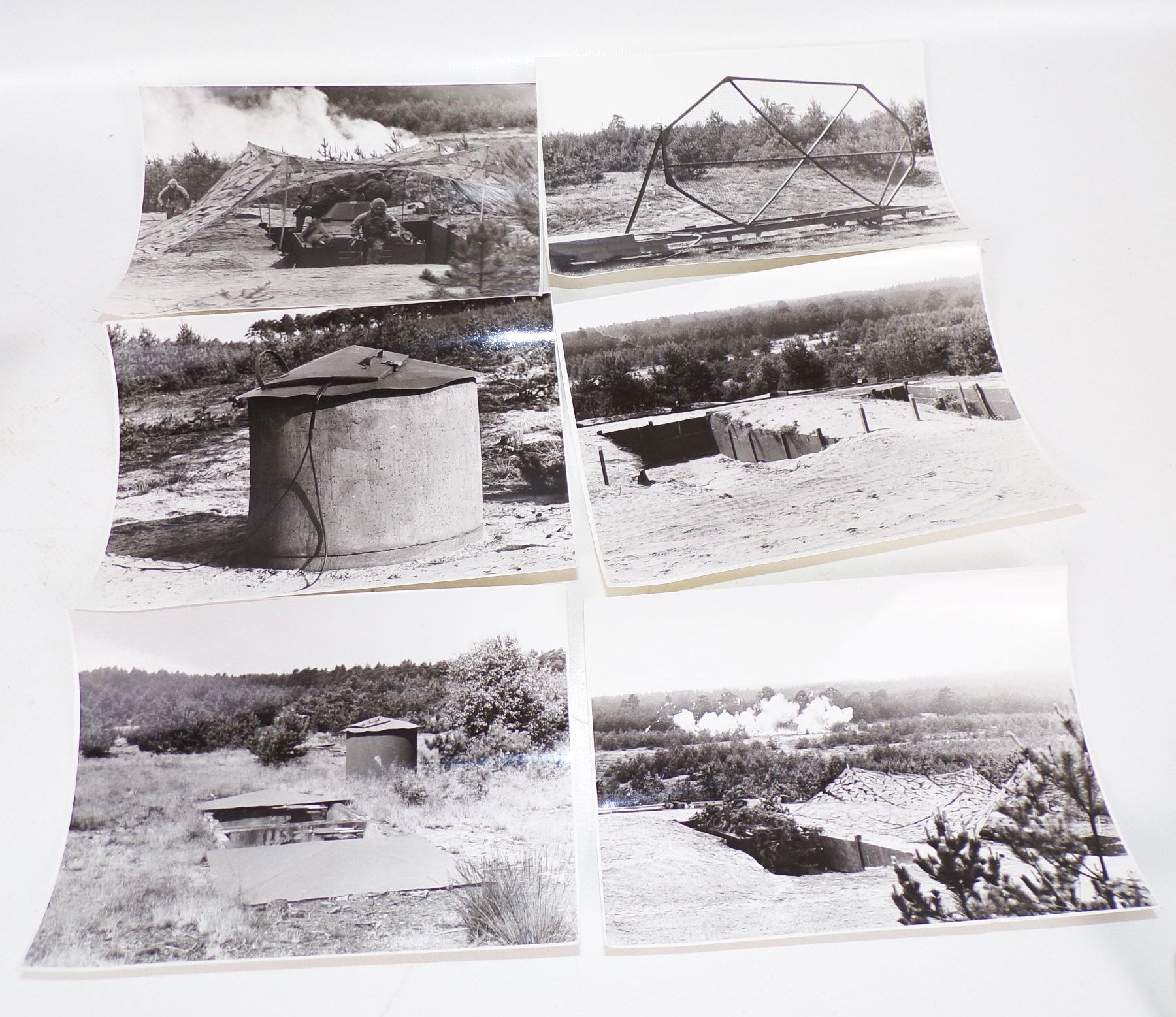 Konvolut NVA Fotos Panzer Technik Gasmasken KC Aufklärung ABC Abwehr 1970er 