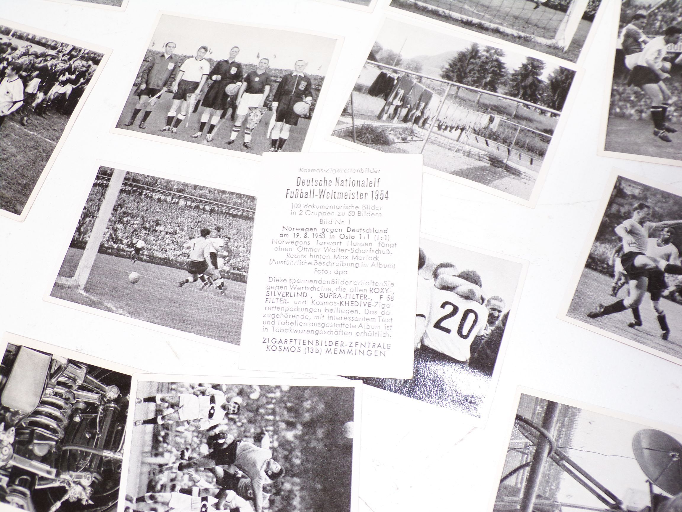 Fussball Sammelbilder 45 Stück Sanella Fußball Weltmeister 1954 