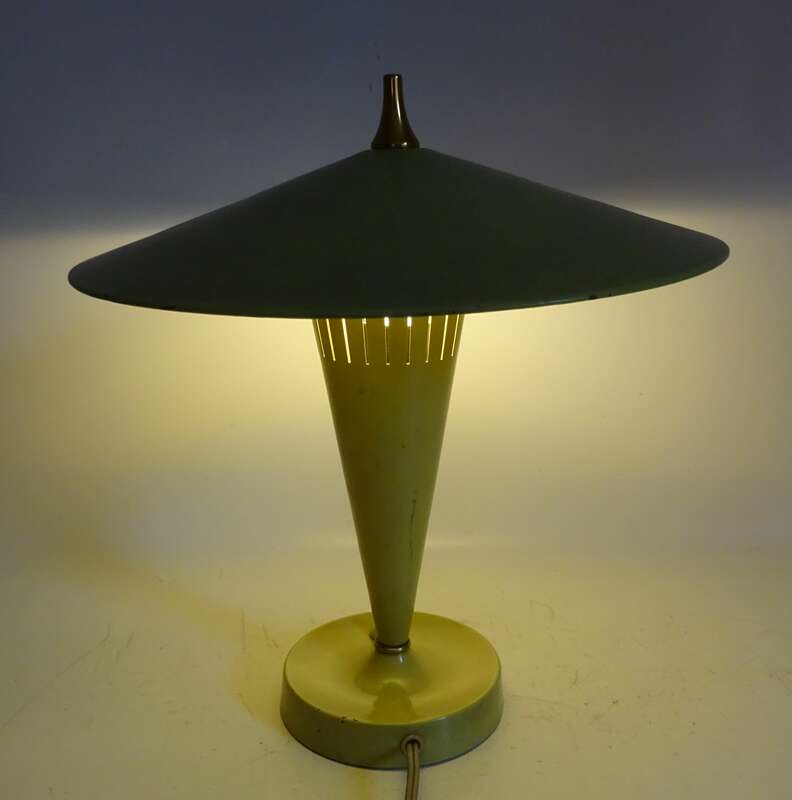 Alte Pilzlampe Design Schreibtischlampe 1950er Mid Century Vintage Lampe Leuchte