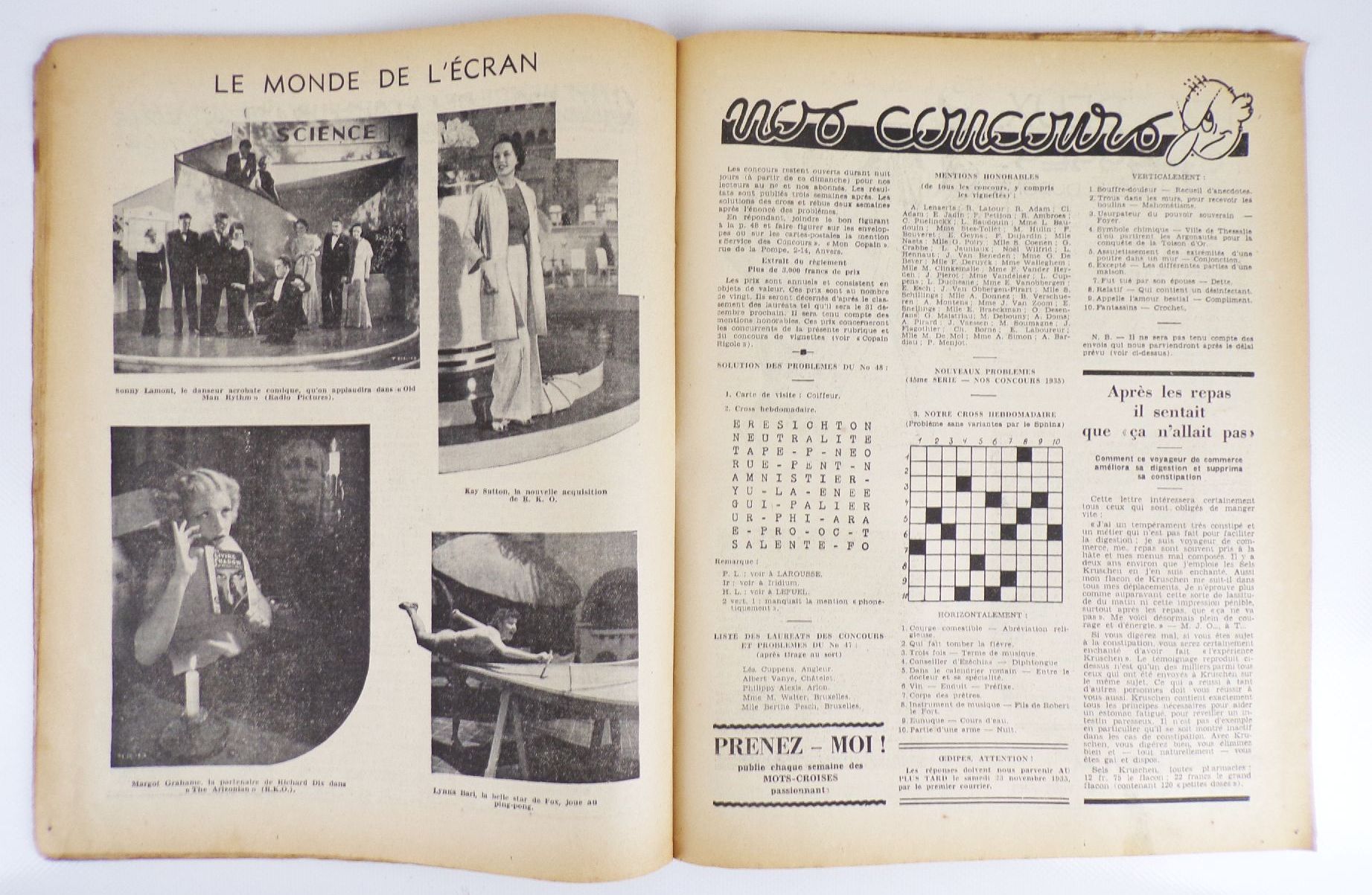 Mon Copain 1935 bis 1938 Frankreich 11 alte Zeitschriften france Mon Copain 1935 bis 1938 Frankreich 11 alte Zeitschriften france
