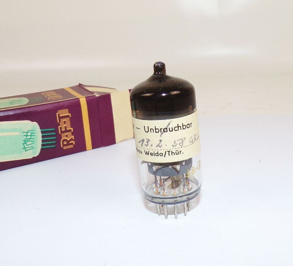 RFT Röhre EF86 tube 90 Prozent 