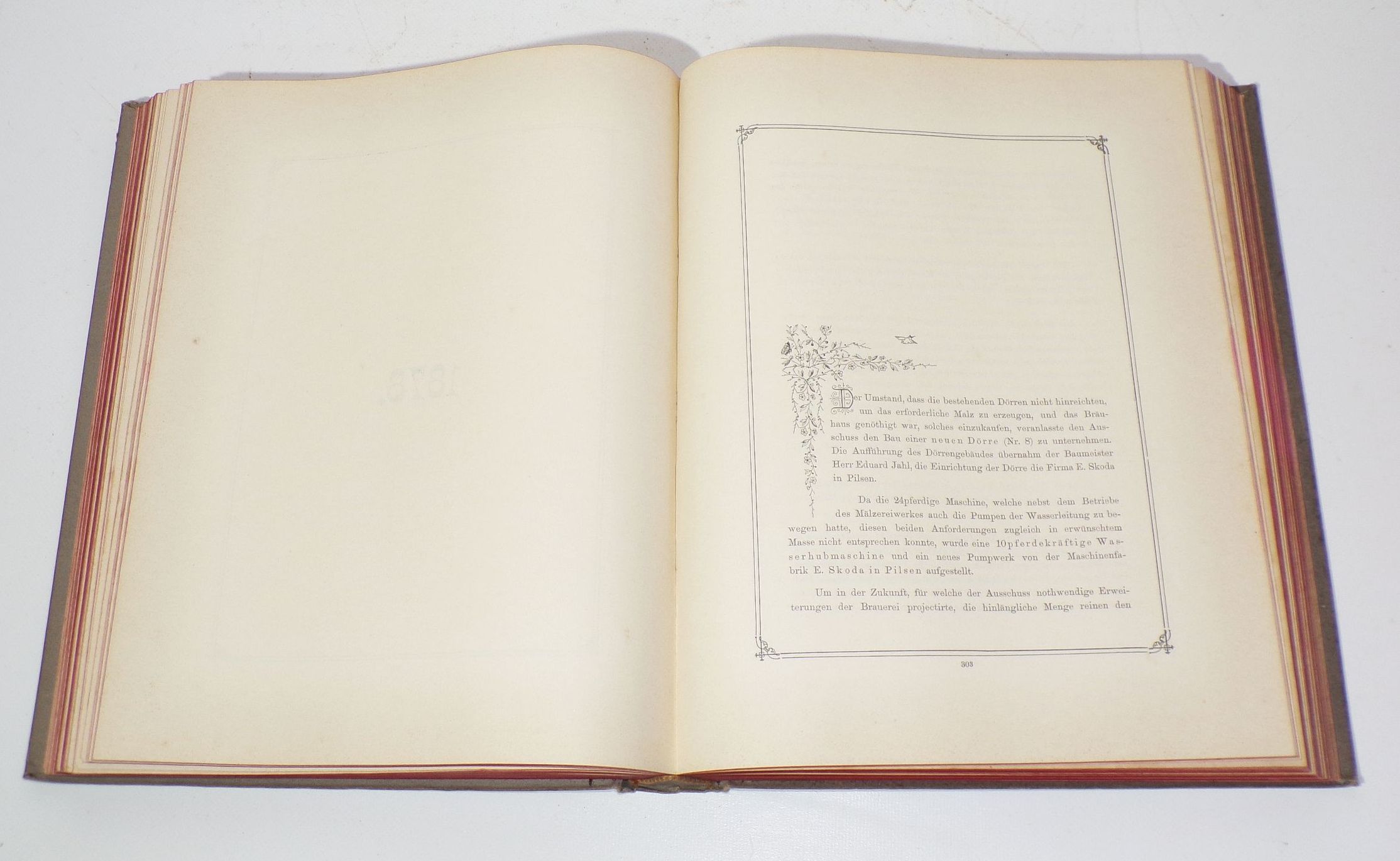 Bürgerliches Bräuhaus in Pilsen 1842 bis 1892 Brauerei Bier 