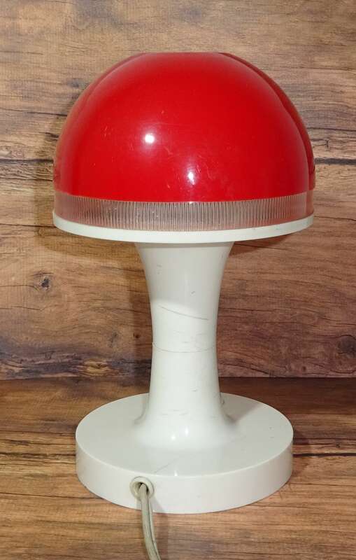 Vintage Pilzlampe Tischlampe Georgi Bockau 1970er Design Retro Lampe