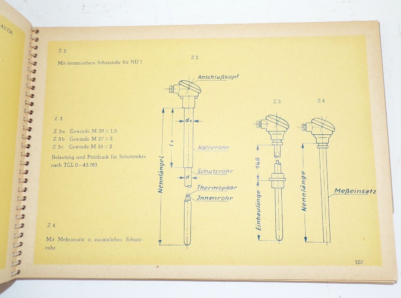 Alter Katalog Elektrische Messgeräte Staatliches Maschinenkontor 1964