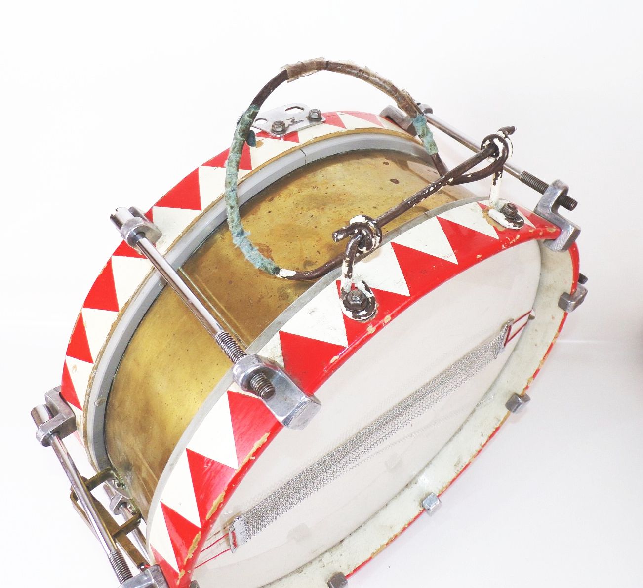 Alte Marschtrommel mit Zubehör Trommel 