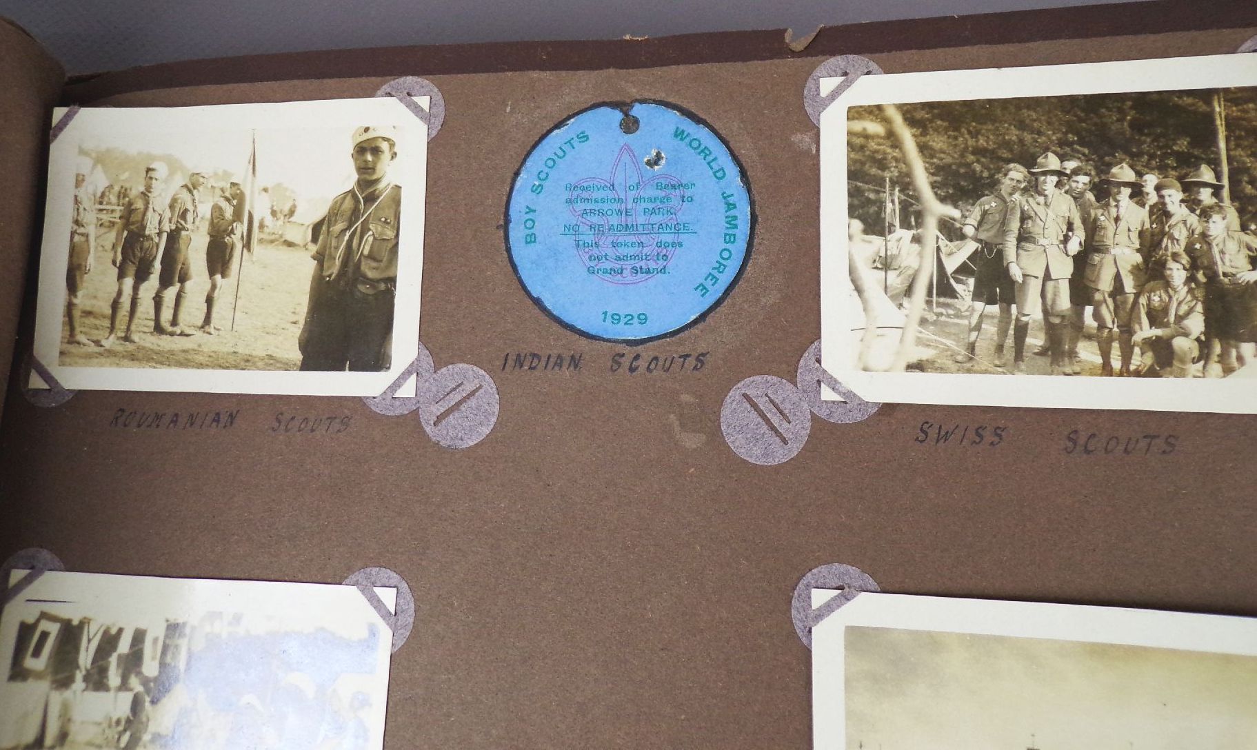 Altes England Fotoalbum Pfadfinder Treffen scouts um 1930 Altes England Fotoalbum Pfadfinder Treffen scouts um 1930