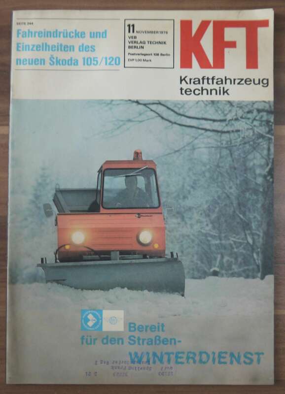 Fahreindrücke und Einzelheiten des neuen Skoda 05 120 November 1976 KFT