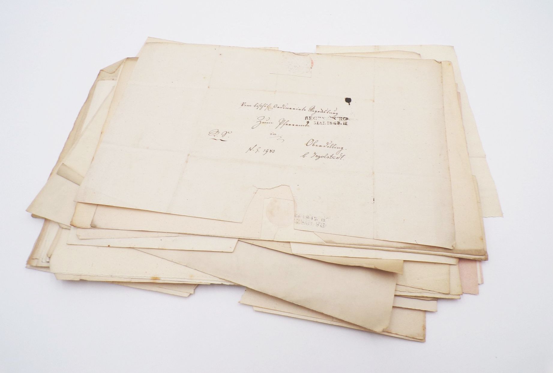 Vorphila Nachlass Bayern Regensburg Ingolstadt Stempel