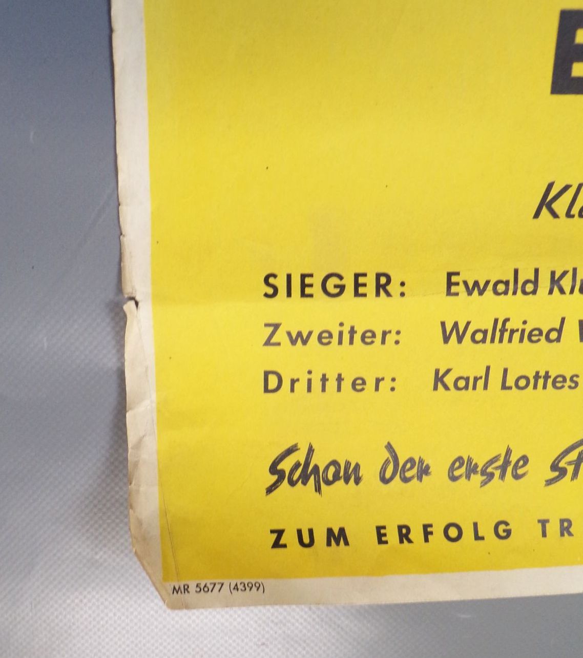 Motorsport Plakat 1939 Doppelsieg Eilenriede DKW Union Poster 