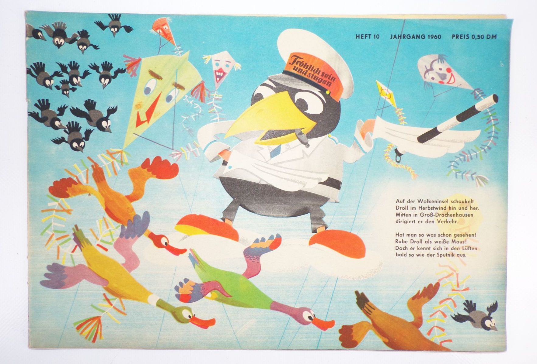 Frösi Heft 10 Jahrgang 1960 DDR Kinderzeitung Frösi Heft 10 Jahrgang 1960 DDR Kinderzeitung