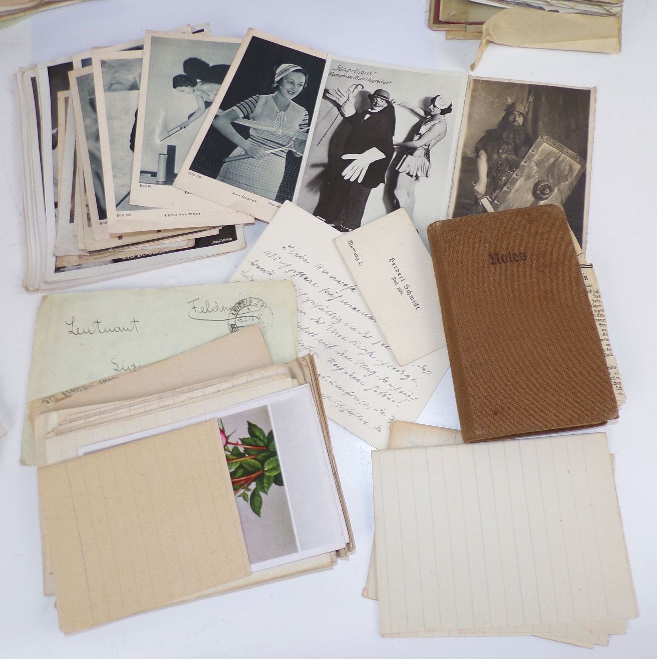 Feldpost Nachlass 19 Panzer Division Luftwaffe Estland Kriegsgefangenschaft Briefe Konvolut