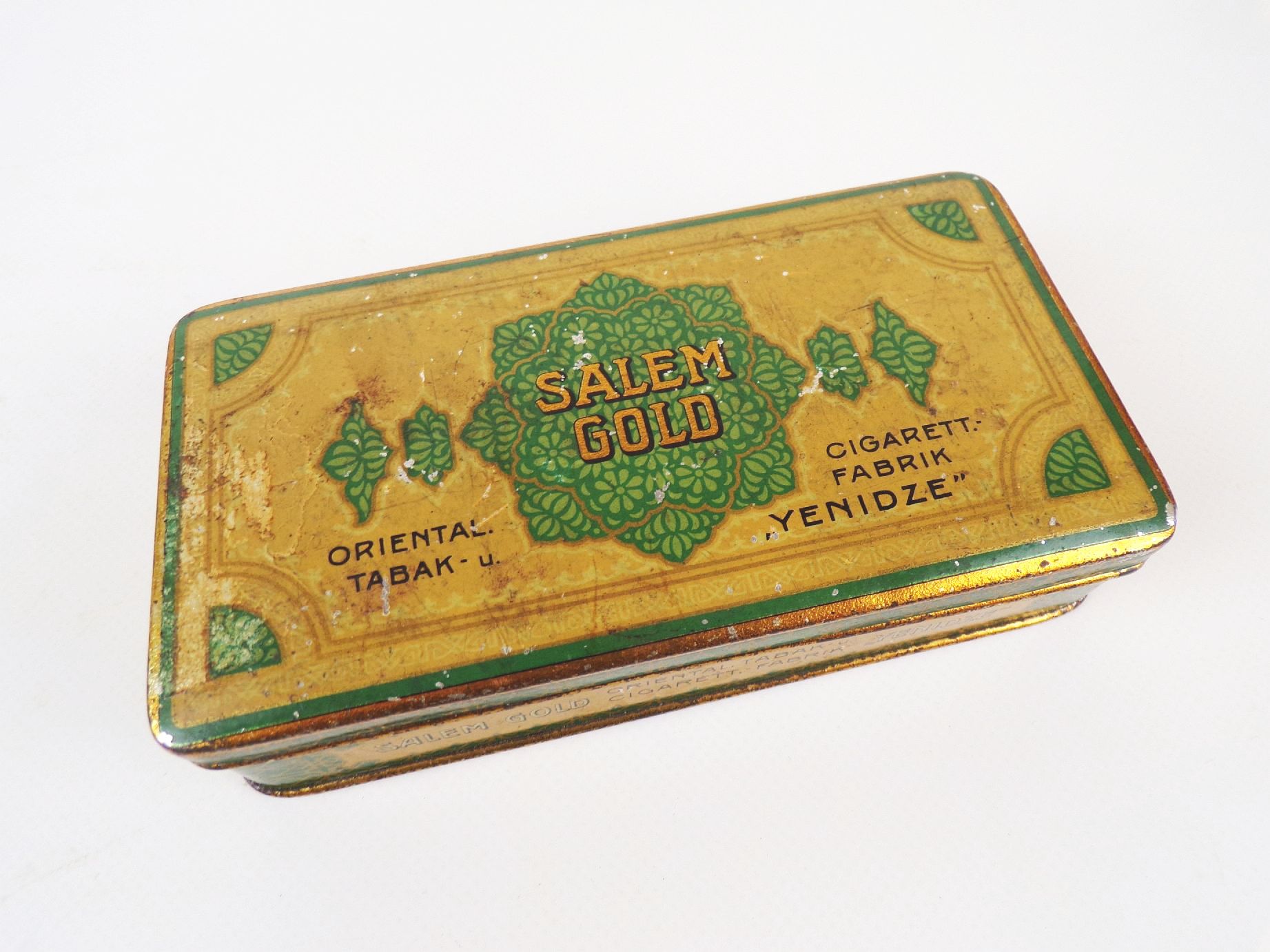 Salem Gold Blechdose Yenidze Dresden um 1910 Sammler Reklame Salem Gold Blechdose Yenidze Dresden um 1910 Sammler Reklame